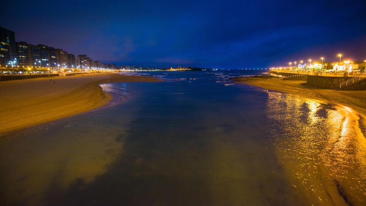 La Siete De San Lorenzo Gijón Eksteriør bilde